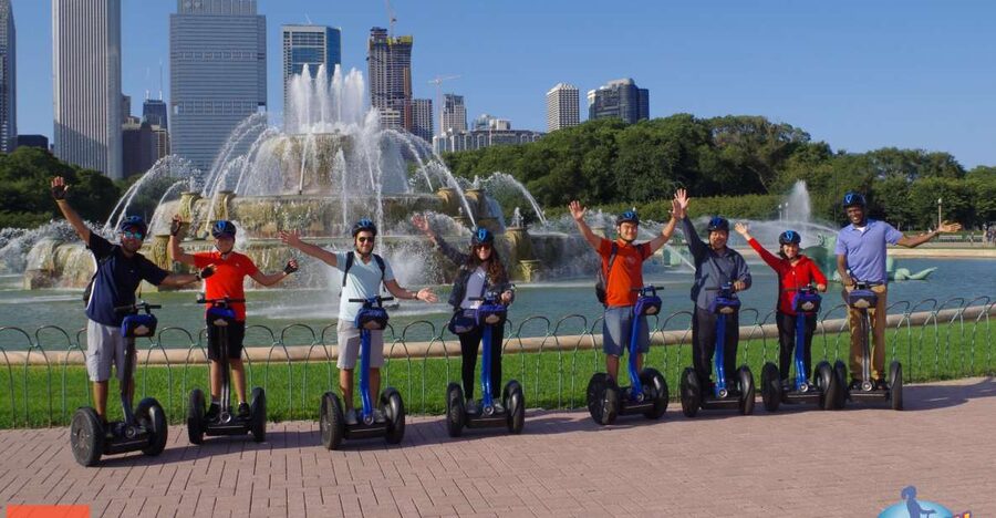 Amazing Lakefront Segway Tour of Chicago - Getting comfortable on the Segway