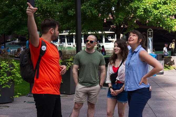 Architecture & History Guided Tour along the Chicago Riverwalk - Jeweler’s Building and AMA Plaza complete the architectural range