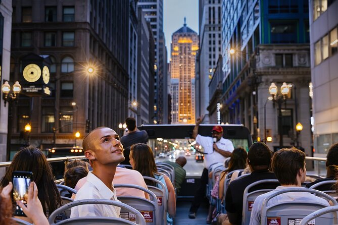 Big Bus Chicago: Sunset Tour by Open-Top Bus with Live Guide - Key points to know before boarding