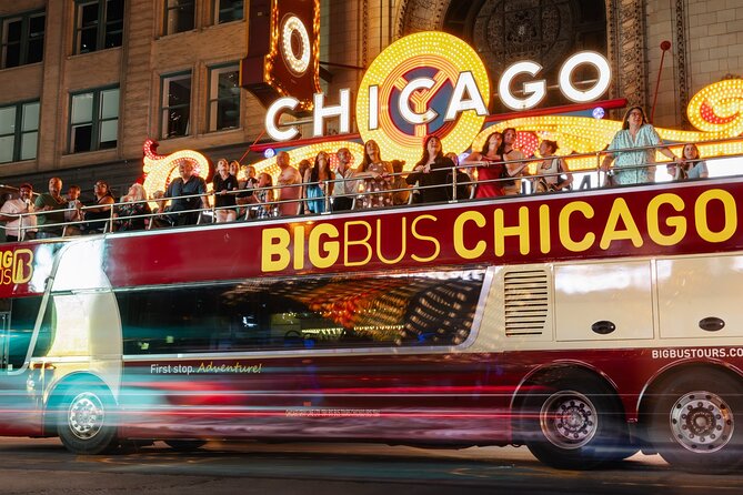 Big Bus Chicago: Sunset Tour by Open-Top Bus with Live Guide - The Magnificent Mile by evening