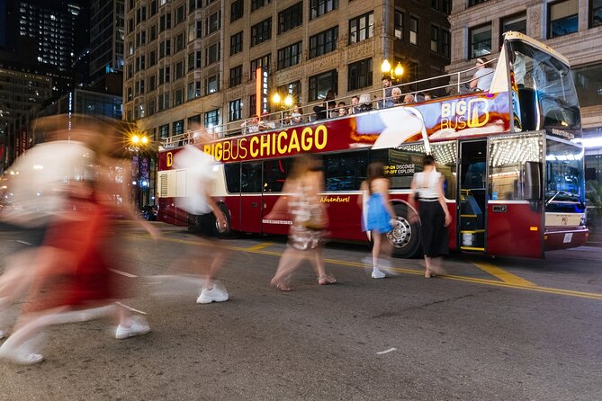 Big Bus Chicago: Sunset Tour by Open-Top Bus with Live Guide - Millennium Park and the famous Bean