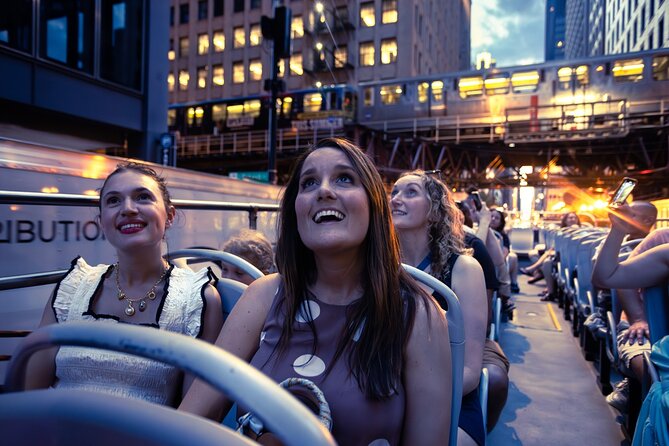 Big Bus Chicago: Sunset Tour by Open-Top Bus with Live Guide - Boarding at 618 N Clark Street