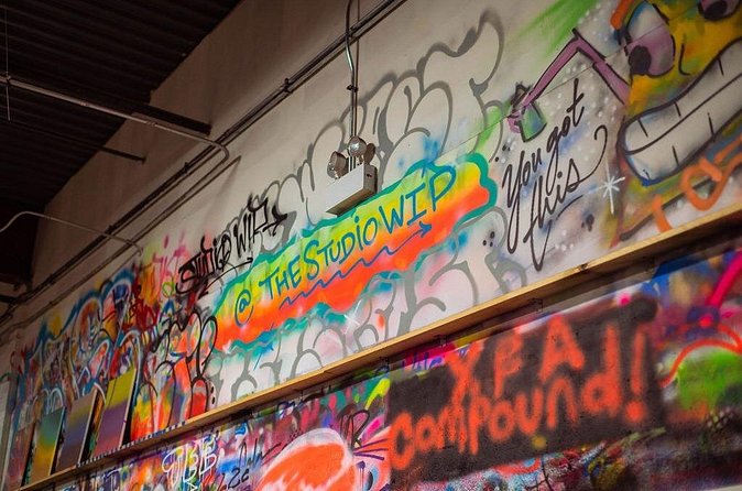 BYOB Spray Paint and Sip at Studio W.I.P. - Why beginners can enjoy the class