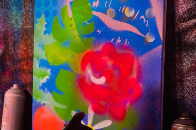 BYOB Spray Paint and Sip at Studio W.I.P. - What your $45 includes