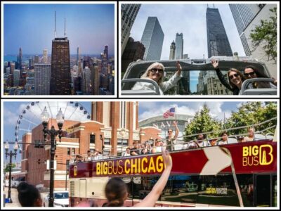 360 CHICAGO & Hop-on Hop-off Bus Tour (Save 20%)