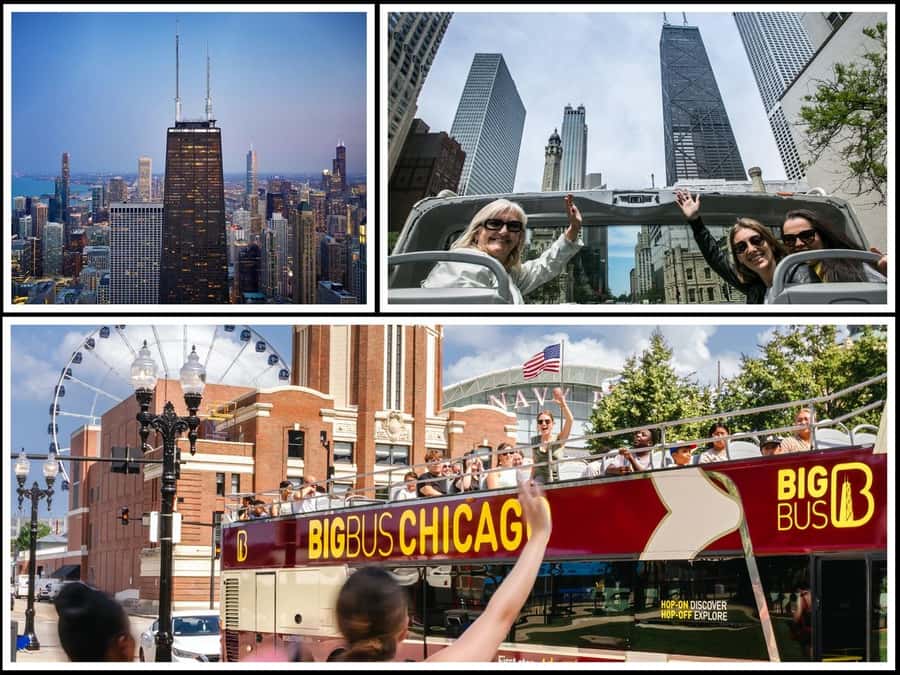 Chicago: 360 CHICAGO & Hop-on Hop-off Bus Tour (Save 20%) - Starting at Stop 1 on Wacker Drive