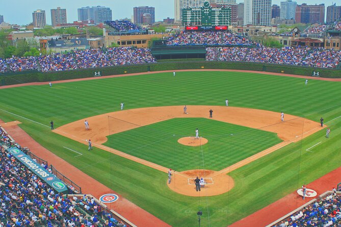Chicago Cubs Baseball Game Ticket at Wrigley Field - Fan activities, food, and Cubs shopping