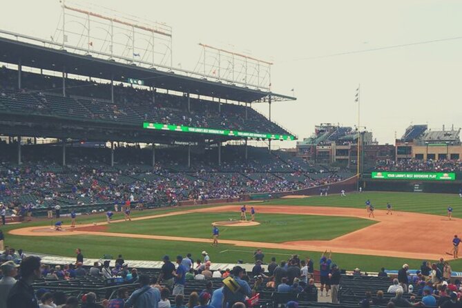 Chicago Cubs Baseball Game Ticket at Wrigley Field - Entering Wrigley Field for the game
