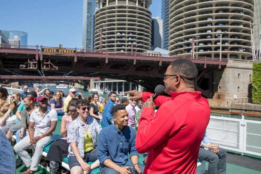 Chicago: First Lady River Cruise & Architecture Center Combo - Beyond downtown, all three branches of the river