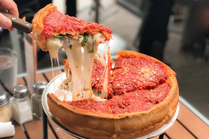 Chicago Gangster and Food Walking Tour - Deep-dish pizza in a former gangster’s mansion
