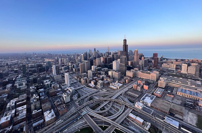 Chicago Helicopter 25-Mile Tour for up to Three Passengers - Wrigley Field and the wider city