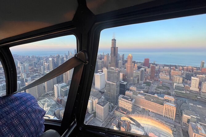 Chicago Helicopter 25-Mile Tour for up to Three Passengers - Check-in at 1339 South Wood Street