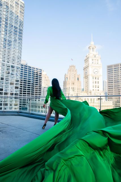 Chicago Luxury Flying Dress Photoshoot - Should you book the Chicago flying dress photoshoot?