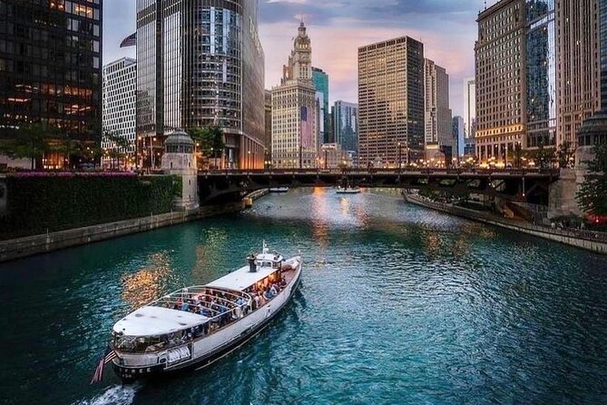 Chicago Luxury Minibus City Tour and Architecture River Cruise - The Water Tower and Tribune Tower add older Chicago
