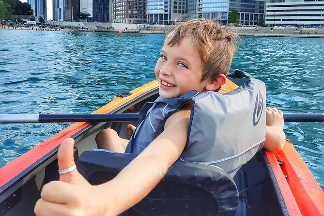 Chicago's Lake Michigan Downtown Kayak Rental at Ohio Street Beach - Why this kayak rental gives Chicago a different view