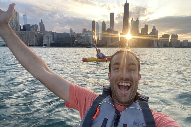 Chicago's Lake Michigan Downtown Kayak Rental at Ohio Street Beach - Who will enjoy this most