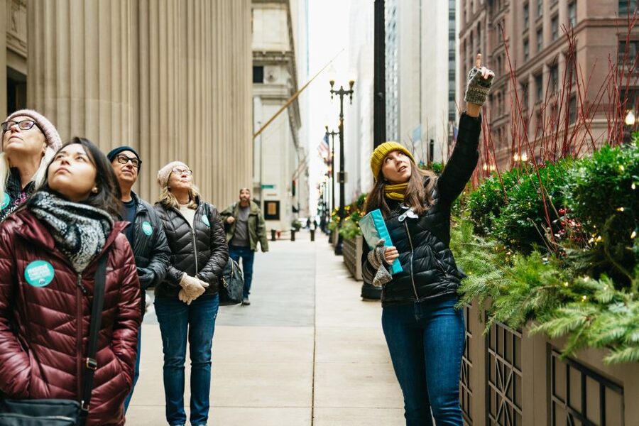 Chicago's Original Dazzling Architectural Interiors Tour - Meeting at 425 South Financial Place