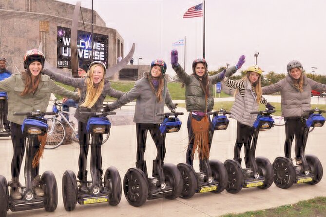 Chicago Sunset Segway Tour - Adler Planetarium and the Lake Michigan skyline