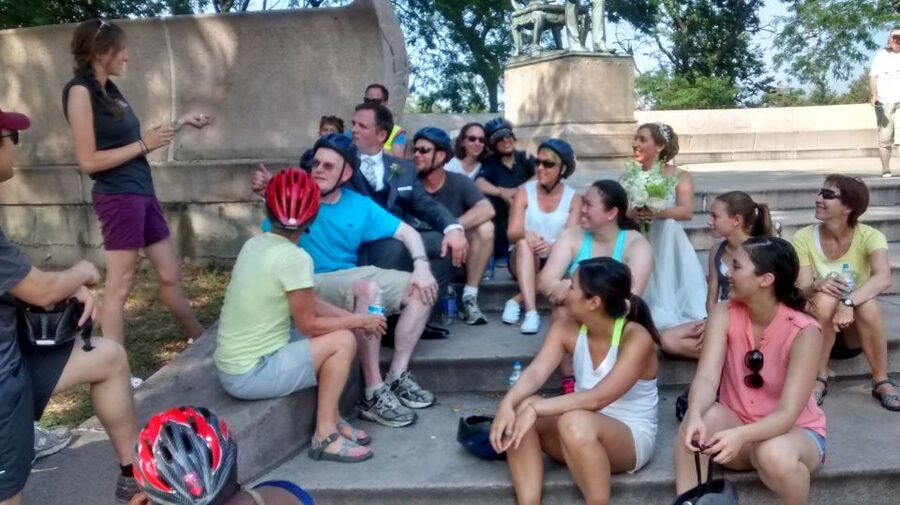 Chicago: Westside Food Tasting Bike Tour with Guide - The 606 trail: a change of pace above the streets