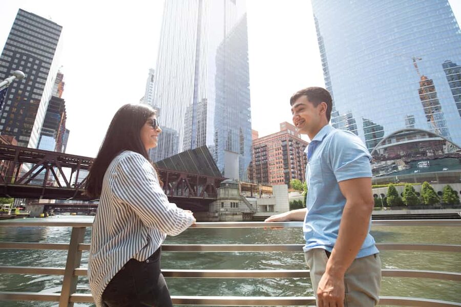 City Cruises Chicago: Brunch, Lunch, or Dinner River Cruise - South Branch views, from Union Station to The 78
