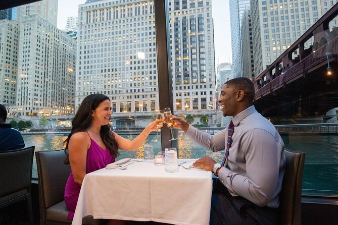 City Cruises Chicago: Fireworks Premier Plus Dinner Cruise - A boat built for city views