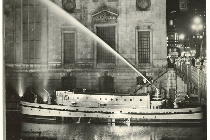 Historical Fireboat River Tour - The Lake Michigan and Navy Pier portion