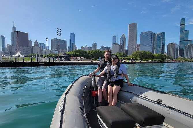 Small-Group Sightseeing Boat Tour in Chicago - The Chicago skyline, seen from the lake and river