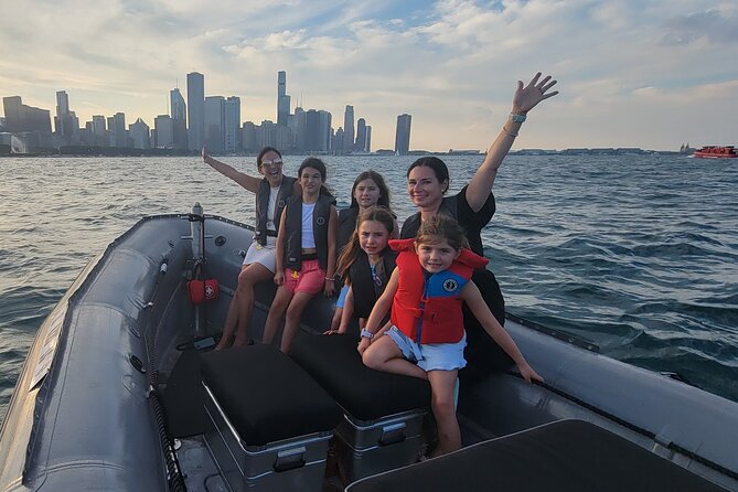 Small-Group Sightseeing Boat Tour in Chicago - Navy Pier from the water
