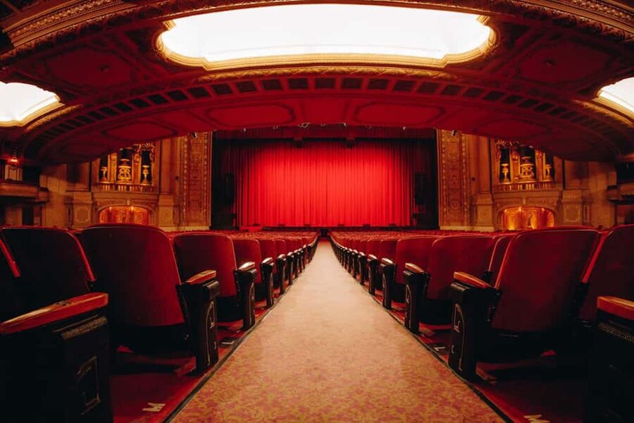 The Chicago Theatre Tour Experience - Standing on the stage where artists left their mark